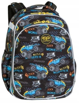 Školský batoh COOLPACK TURTLE 25L Monster - priedušný a ergonomický